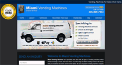 Desktop Screenshot of miamivendingmachines.com